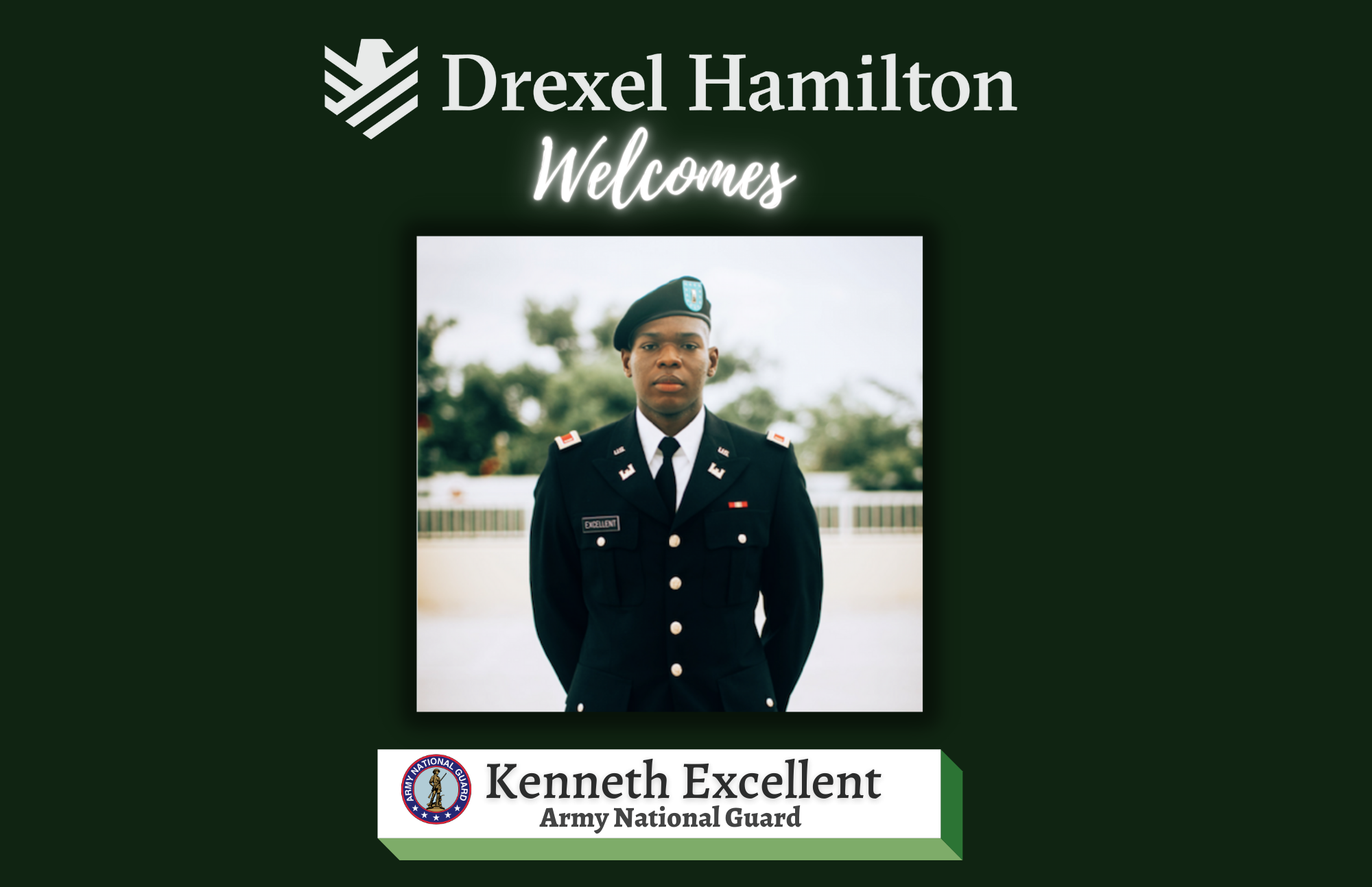 Introducing Drexel Hamilton's Newest Military Intern Drexel Hamilton