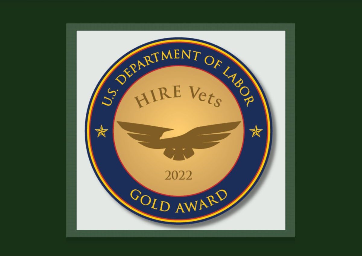 Drexel Hamilton Named 2022 HIRE Vets Gold Medallion Award Recipient